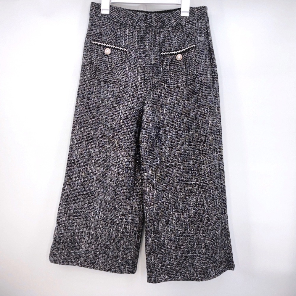 NWT Cider Tweed Wide Leg Pants XL Coquette Academic Old Money Aesthetic